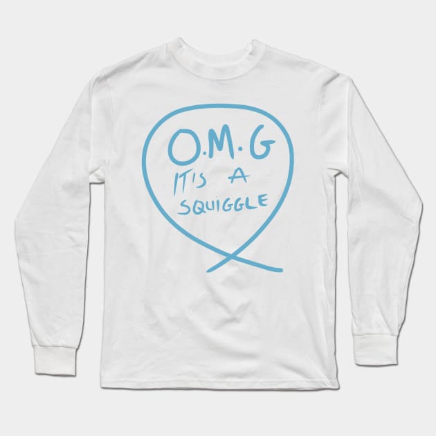 #4 The squiggle collection - It’s squiggle nonsense Long Sleeve T-Shirt by stephenignacio